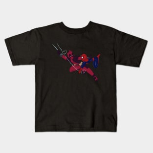 Spideypool Swingin Kids T-Shirt